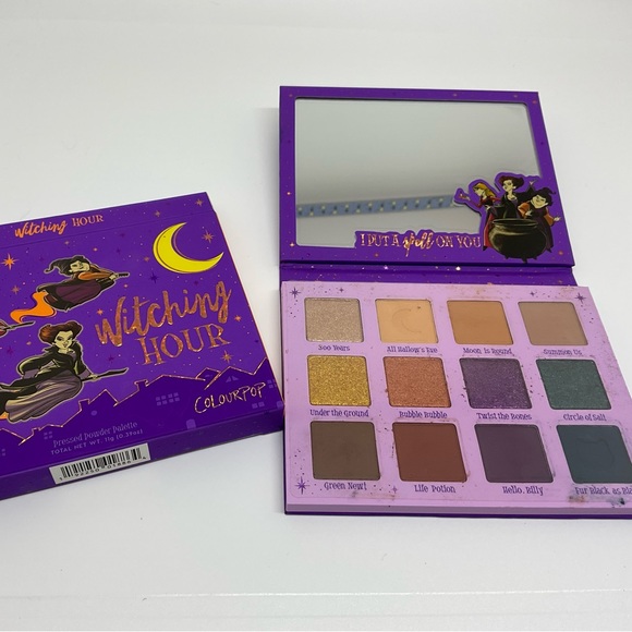 Colourpop x Hocus Pocus Witching Hour Eyeshadow Palette NIB - Picture 6 of 6